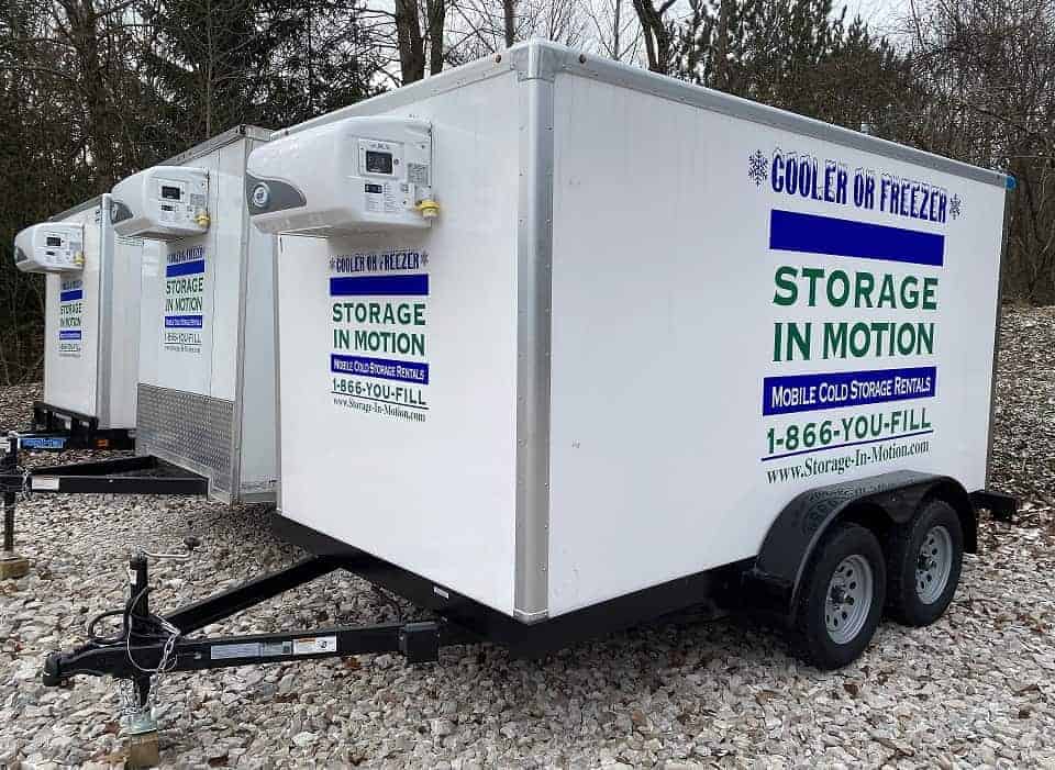 2021 USED Govi 7′ X 12′ Seamless Cooler or Freezer Trailer